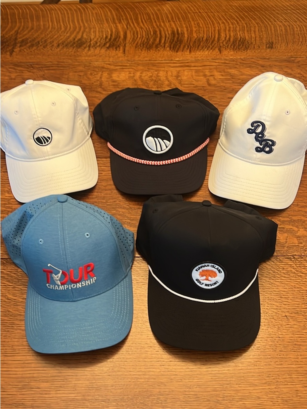 Mens golf hat lot